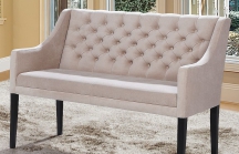 Feniks - Pearl - Ławka dwuosobowa z niskim oparciem i bokami